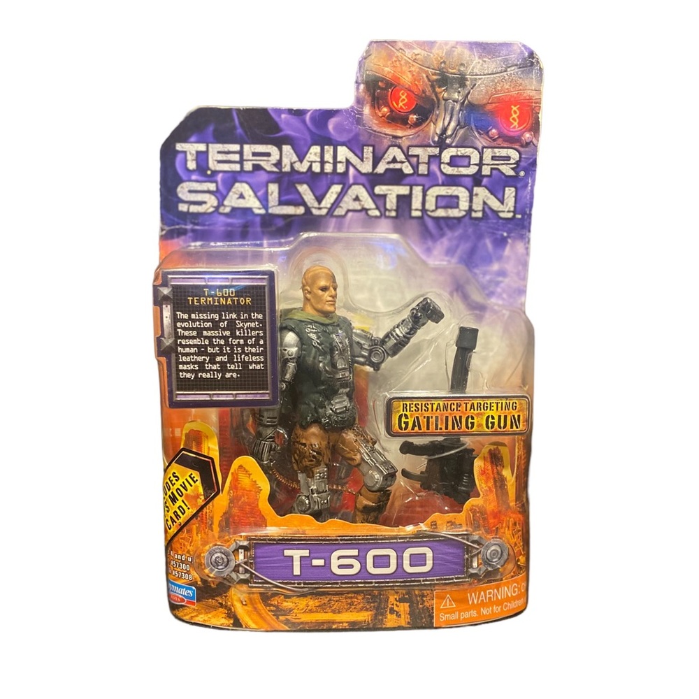 NEW Terminator Salvation T-600 Toy Playmates Marvel Action Figure Collector